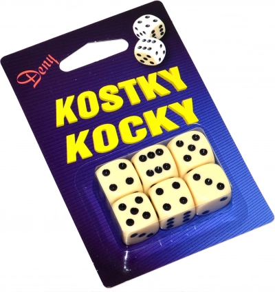 Spielwürfel in der Box