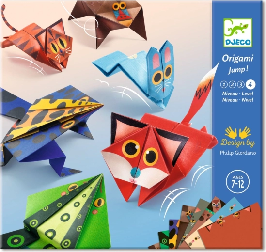 Djeco Origami hüpfende Tiere