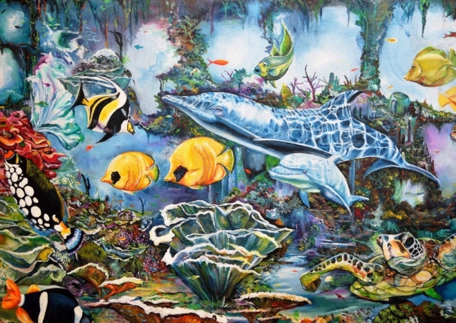 Puzzle Unterwasserwelt 500 Teile