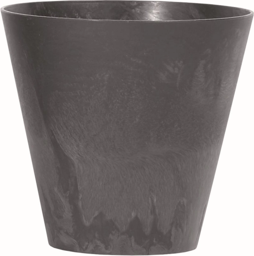 Pflanzkübel Tubus Betoneffekt 40 cm Anthrazit