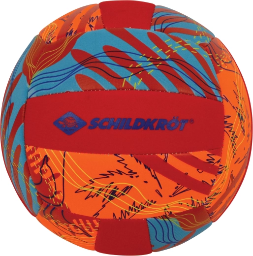 Schildkröt Neopren-Strandvolleyball Beach Größe 5 rot