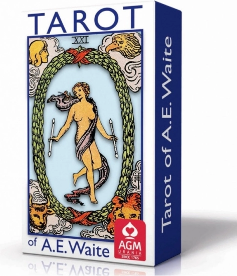 Tarotkarten A.E. Waite Pocket Tarot Blau