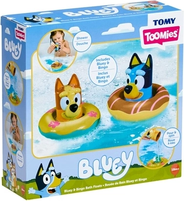 Schwimmendes Badespielzeug Bluey – 2 Stück