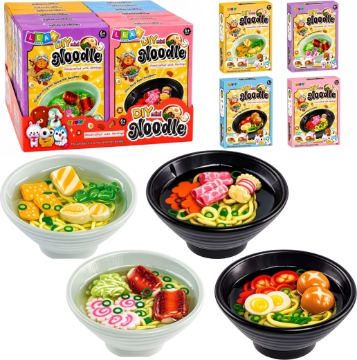 Kreatives DIY-Ramen-Set – Anhänger für Schlüssel oder Tasche