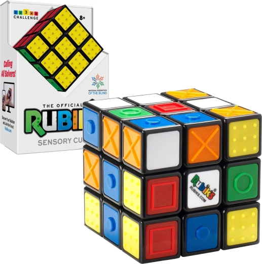 Rubiks Cube 3x3 Rubik’s Sensory Cube – taktile Edition