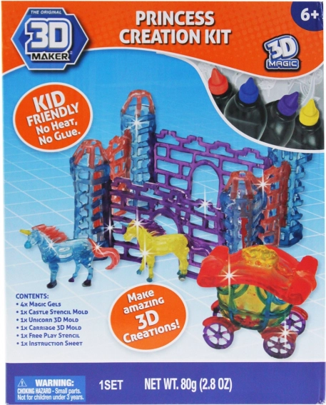 3D MagiDeluxe kreative Set für die Erstellung von 3D-Werken ohne Kleber