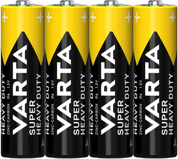 VARTA SuperLife AA R6 Zink-Kohle-Batterien 4 Stk.