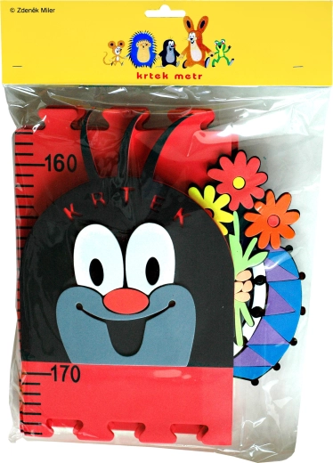 Schaumstoff-Wachstumsmesser Maulwurf rot