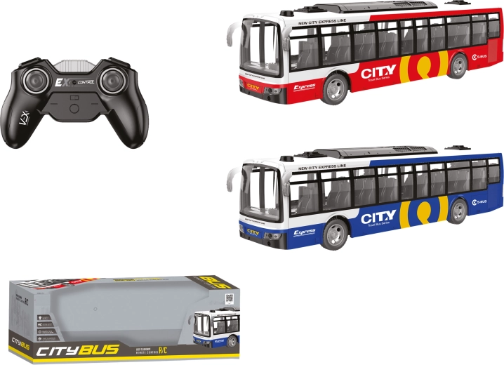 RC-Stadtbus mit LED-Beleuchtung