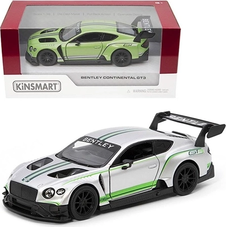 Modell des Rennwagens Bentley GT3