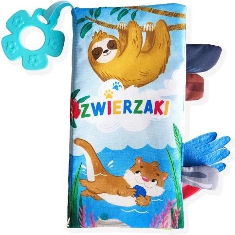 Sensorisches Stoffbuch – Tiere