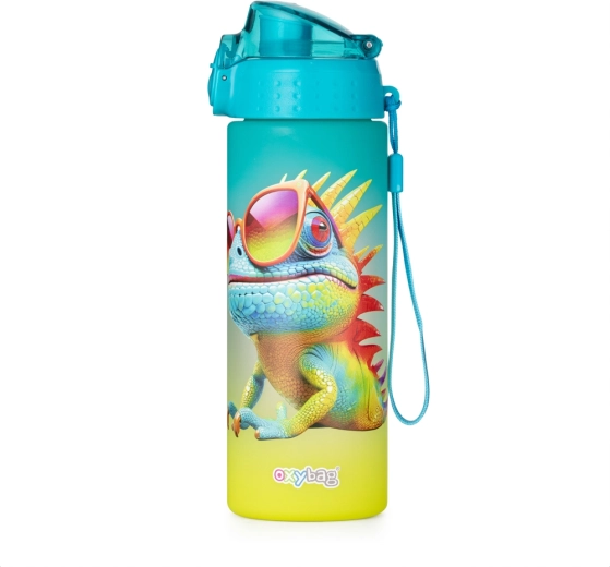 OXY Click Trinkflasche 600 ml crazy animals chameleon