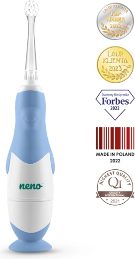 Neno Denti Blue elektrische Zahnbürste für Kinder von 3–36 Monaten