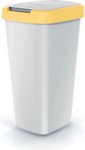 Abfalleimer 25 l mit Klappdeckel Compacta Q Flap