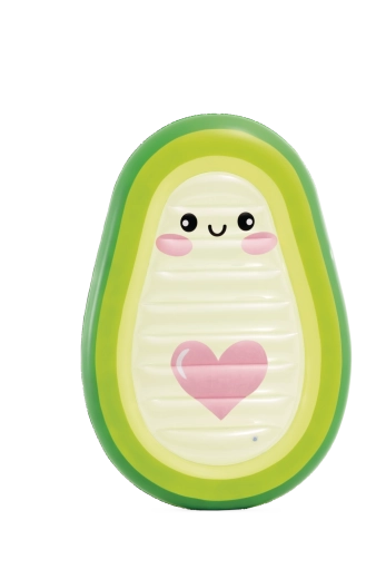 Aufblasbare Liege in Avocado-Form Avocado Buddy
