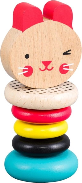 Petit Collage Holzrassel Häschen