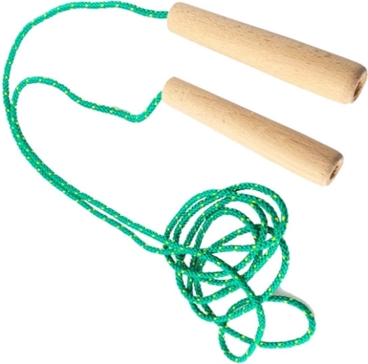 Springseil mit Holzgriffen 3 m