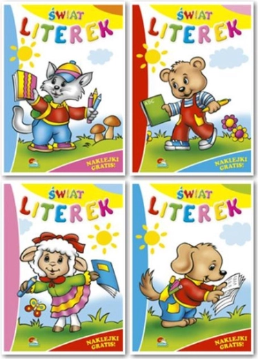 Malbuch Die Welt der Buchstaben