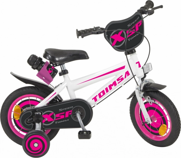 Kinderfahrrad Toimsa XSP weiß/schwarz 12
