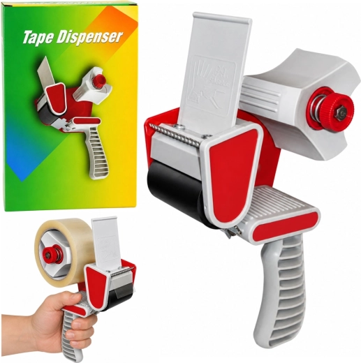 Handabroller für Packband mit Spannmechanismus 50 mm – 1 Stück
