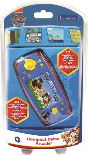 Handheld-Spielkonsole LEXIBOOK Compact Cyber Arcade PAW PATROL mit 75 Spielen