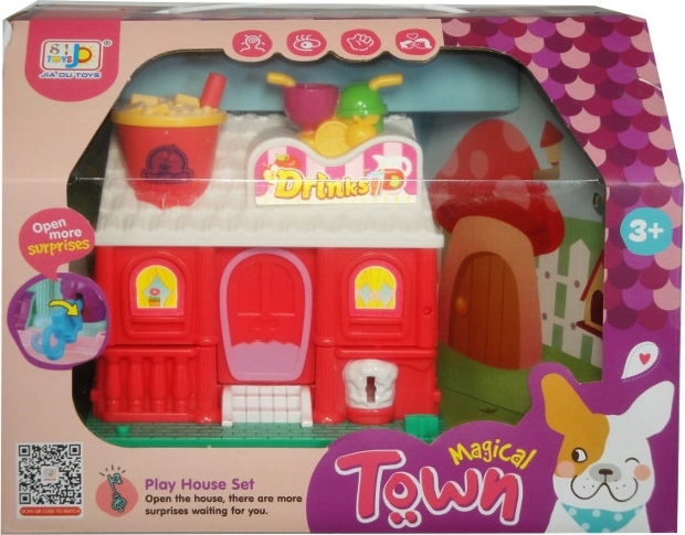 Mini-Puppenhaus - 1 Stück
