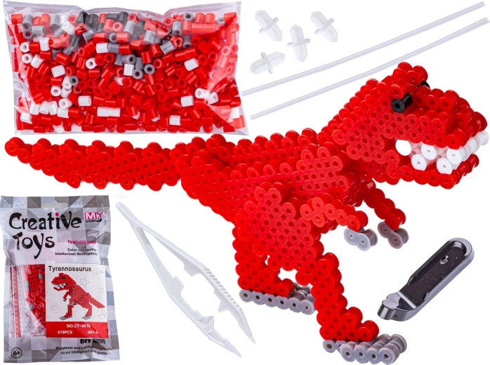 Bügelperlen 3D Tyrannosaurus T‑Rex im Beutel