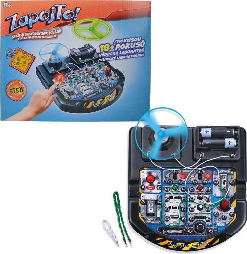 Wissenschaftslabor mit Ventilator und 18+ Experimenten TRONEX