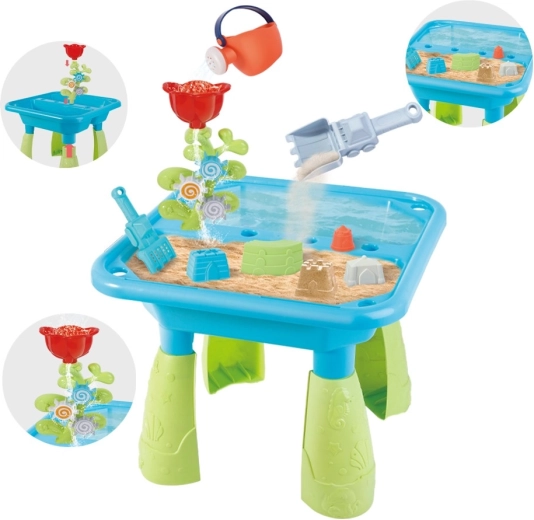 Kinderspieltisch mit Wasser und Sand mit Zubehör