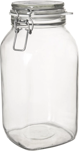 Glasvorratsdose mit Clipverschluss Gothika 2,5 l