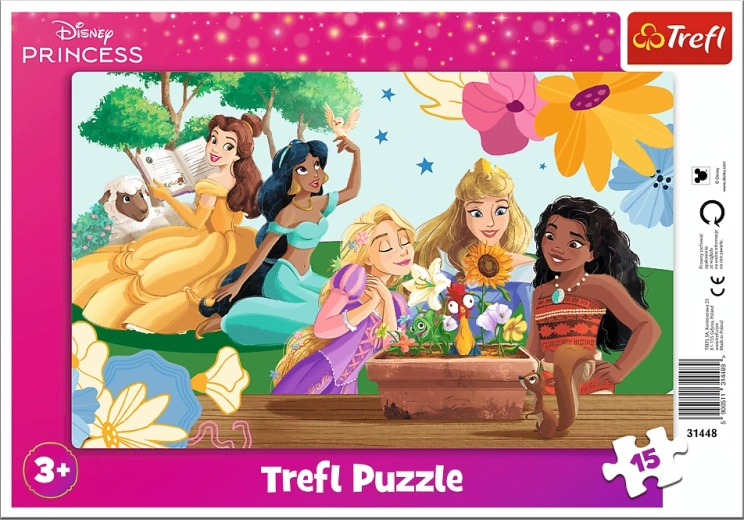 Trefl Puzzle Disney Princess: Kraft des Lächelns, 15 Teile