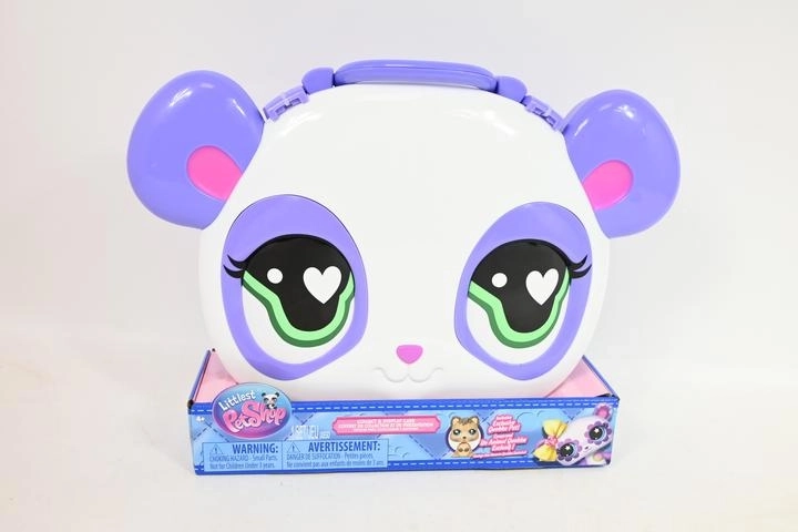Littlest Pet Shop tragbarer Koffer Panda mit exklusiver Figur – 1 Stück
