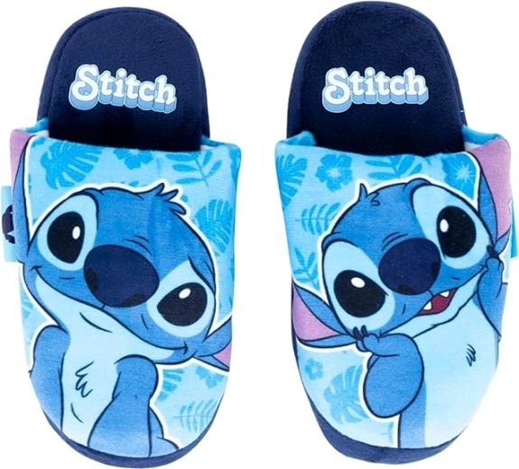 Disney Stitch Mädchen-Hausschuhe blau EU 28/29