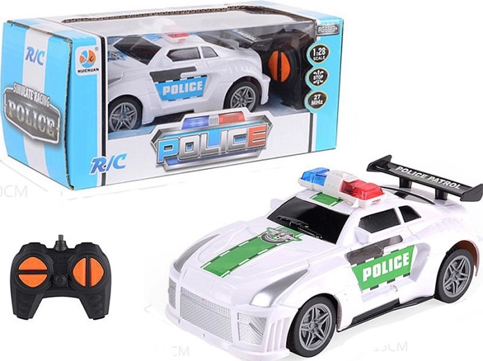 Adar RC-Polizeiauto mit Fernsteuerung 27 MHz 1:28 - 1 Stück