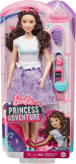 Mattel Barbie Princess Adventure Puppe Prinzessin mit Zubehör - 1 Stück