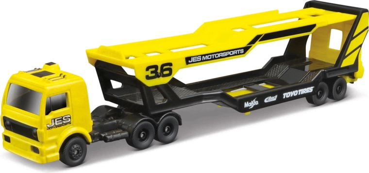 Maisto Highway Haulers Lkw gelb