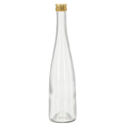 Glasflasche Belvedere 500 ml mit Schraubverschluss 28 mm