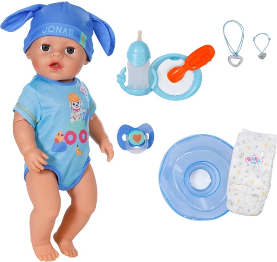 Baby Born Puppe Jonas Click & Play 43 cm mit Zauberhand und Zubehör
