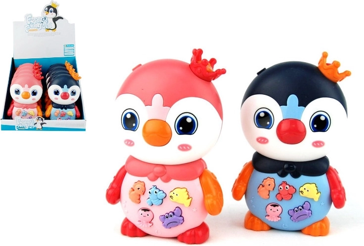 Interaktiver Pinguin mit Geräuschen für Babys