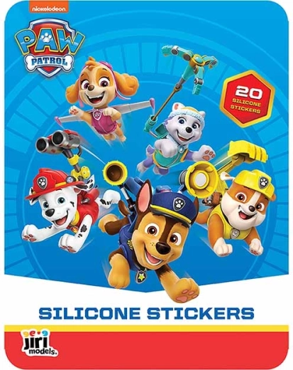 Spiel mit Silikon-Stickern Paw Patrol