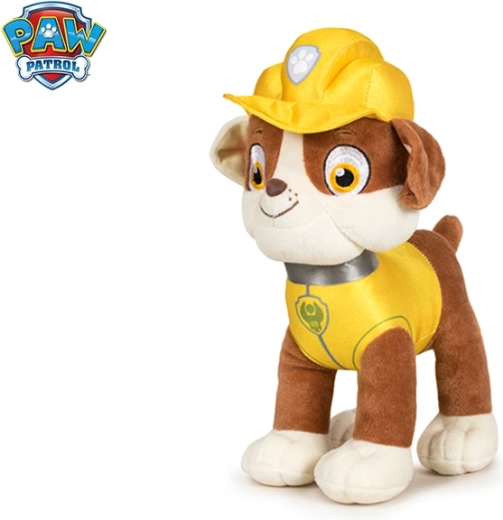 Plüschhund Rubble aus der PAW PATROL 19 cm