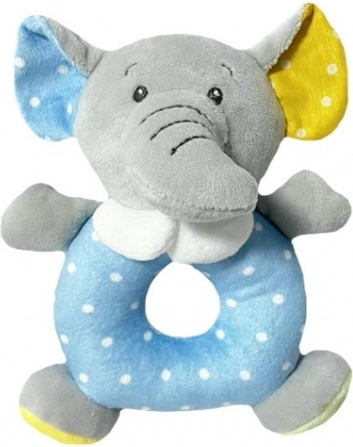 Bunter Elefant Rassel 18 cm