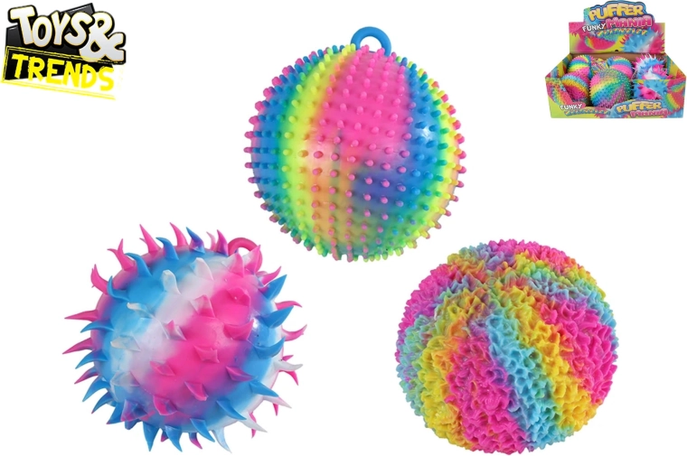 Gigantischer regenbogenfarbener Stretch-Ball Toys&Trends 16 cm