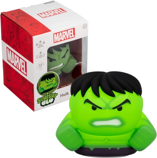 Marvel SquishyGlo Hulk – leuchtende Squishy-Figur zum Drücken