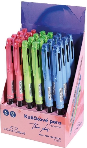 Kugelschreiber CONCORDE Trio Plus, dreifarbig