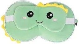 Reisekissen mit Dino-Schlafmaske