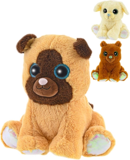 Duftender Plüsch-Hund für Babys, sitzend 19–20 cm – 1 Stück