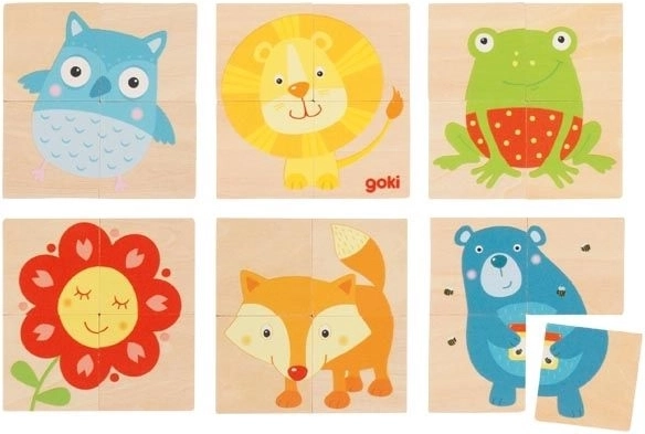 Goki Holz-KAREMO-Tiere