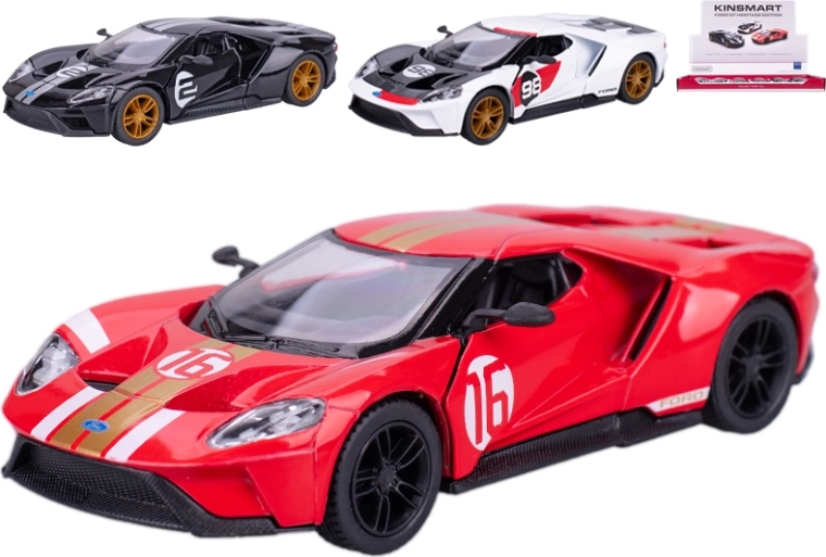Metallmodellauto Ford GT Heritage Edition 1:38 Kinsmart