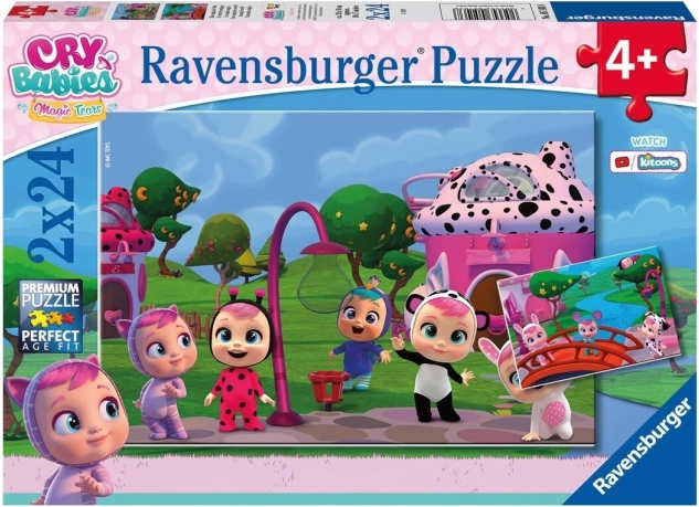 Ravensburger Puzzle Cry Babies Magic Tears 2×24 Teile